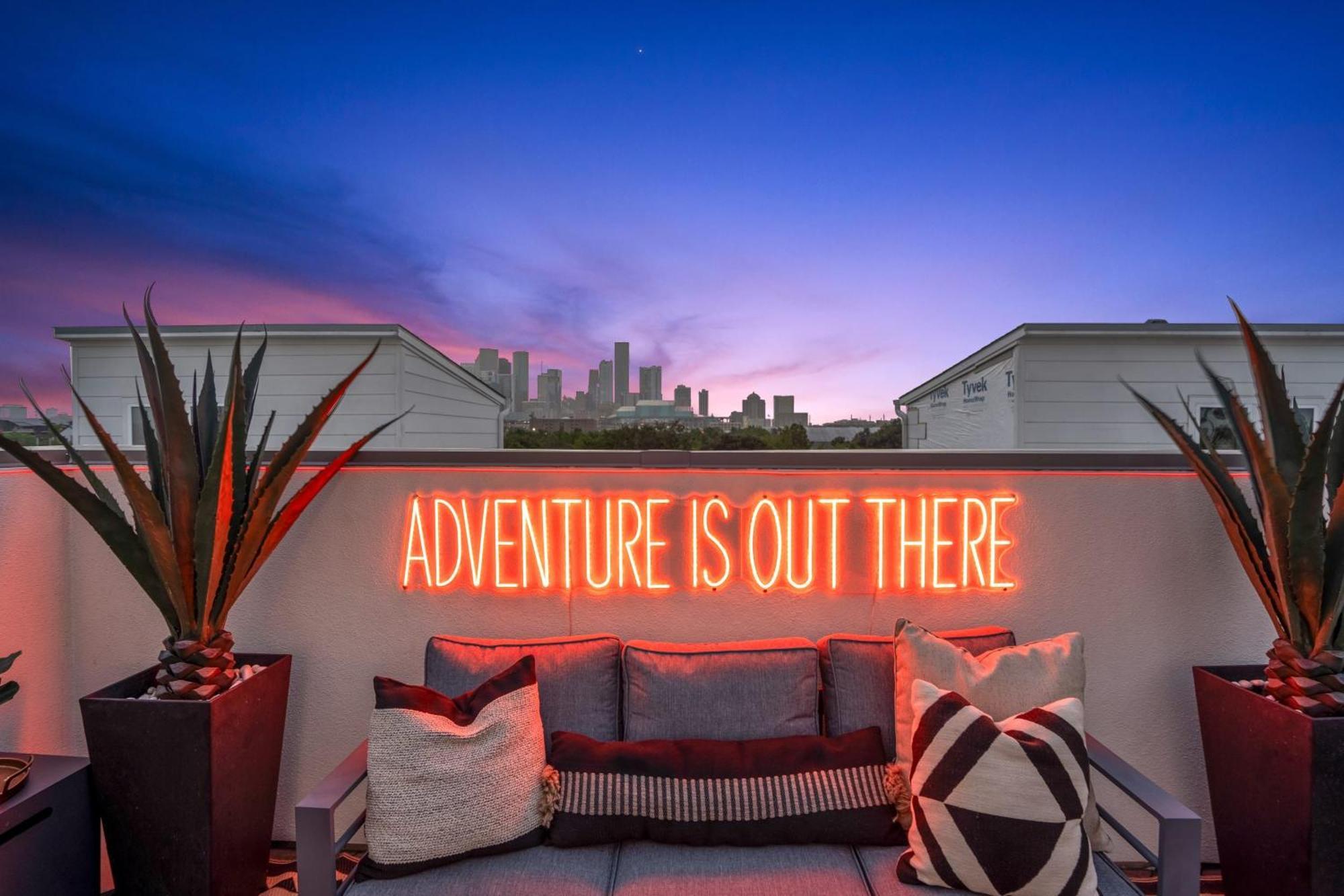Вилла Luxury Downtown Getaway With Breathtaking Views Хьюстон Экстерьер фото