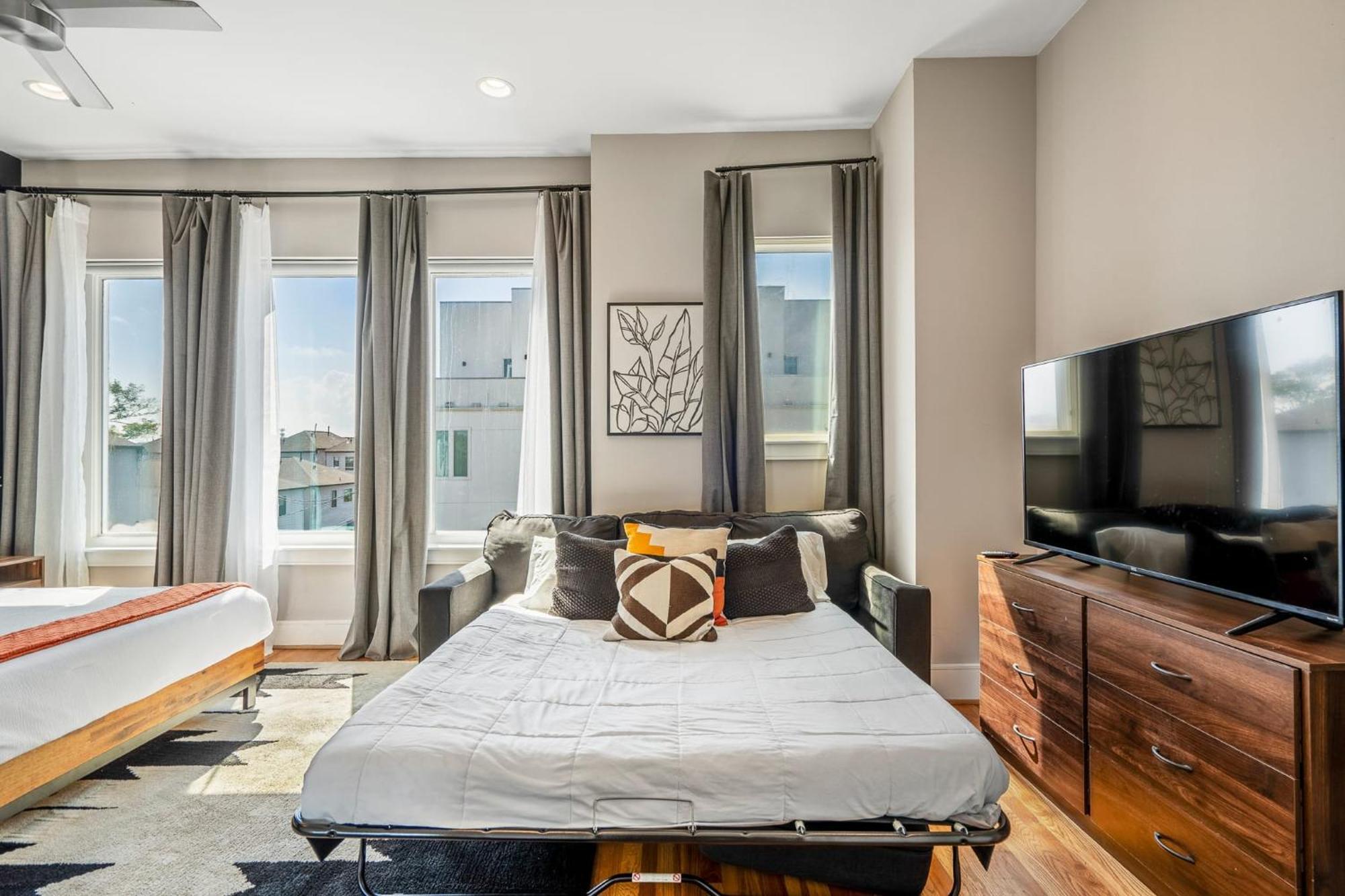 Вилла Luxury Downtown Getaway With Breathtaking Views Хьюстон Экстерьер фото