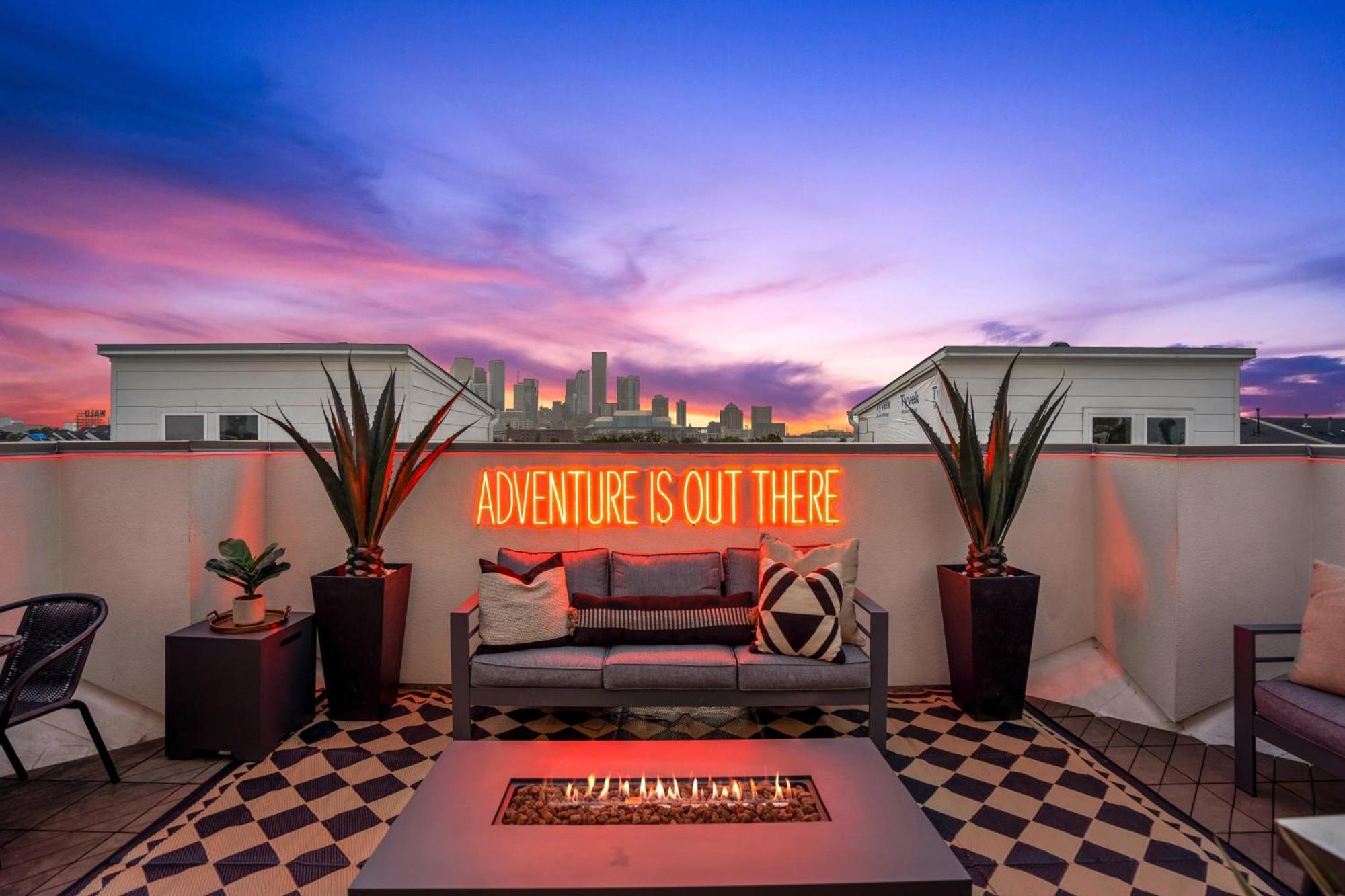 Вилла Luxury Downtown Getaway With Breathtaking Views Хьюстон Экстерьер фото